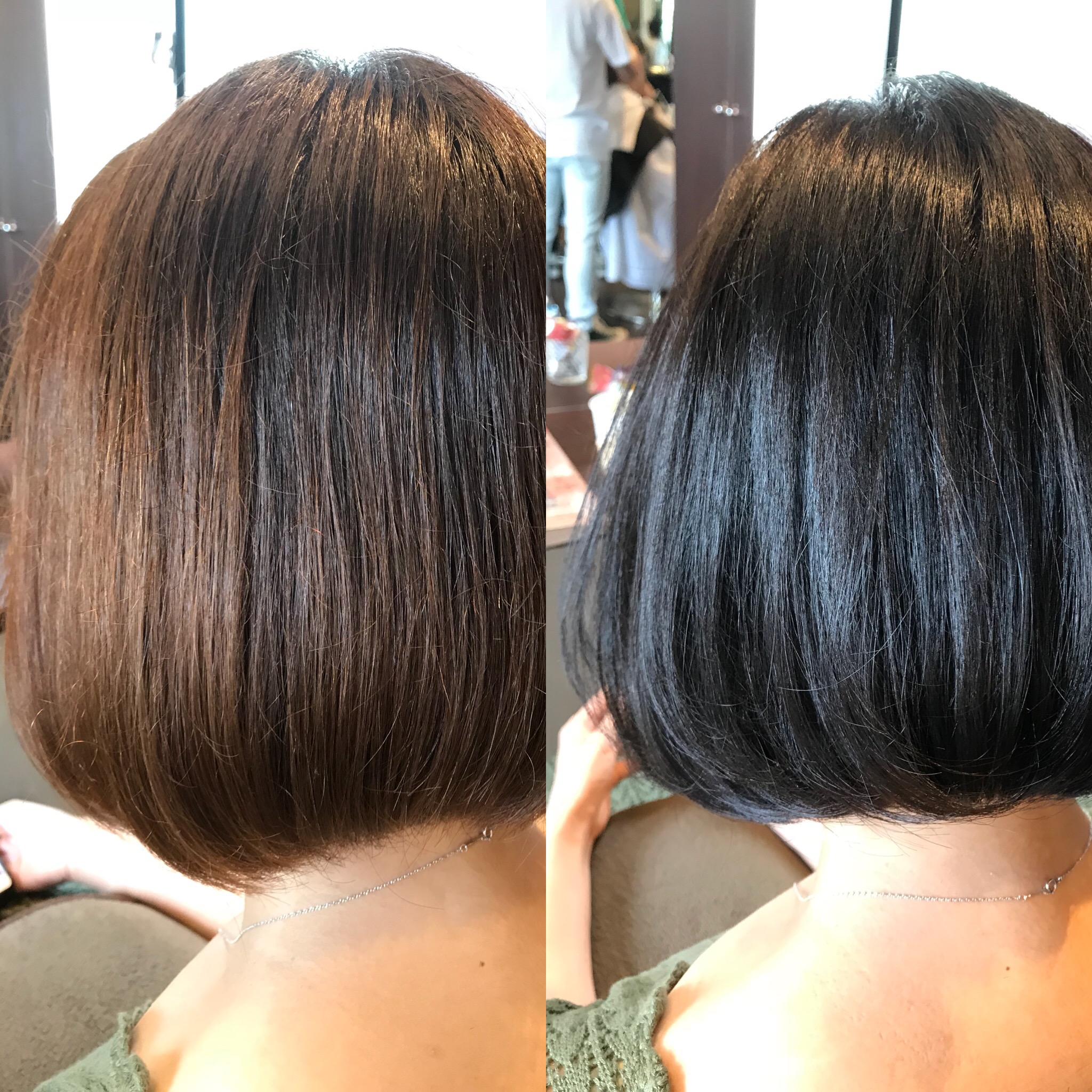 面接へ向けて暗髪ヘアカラー 就活で暗くしないといけないけど黒髪にはしたくない方 へもおすすめです Shota Sato Net