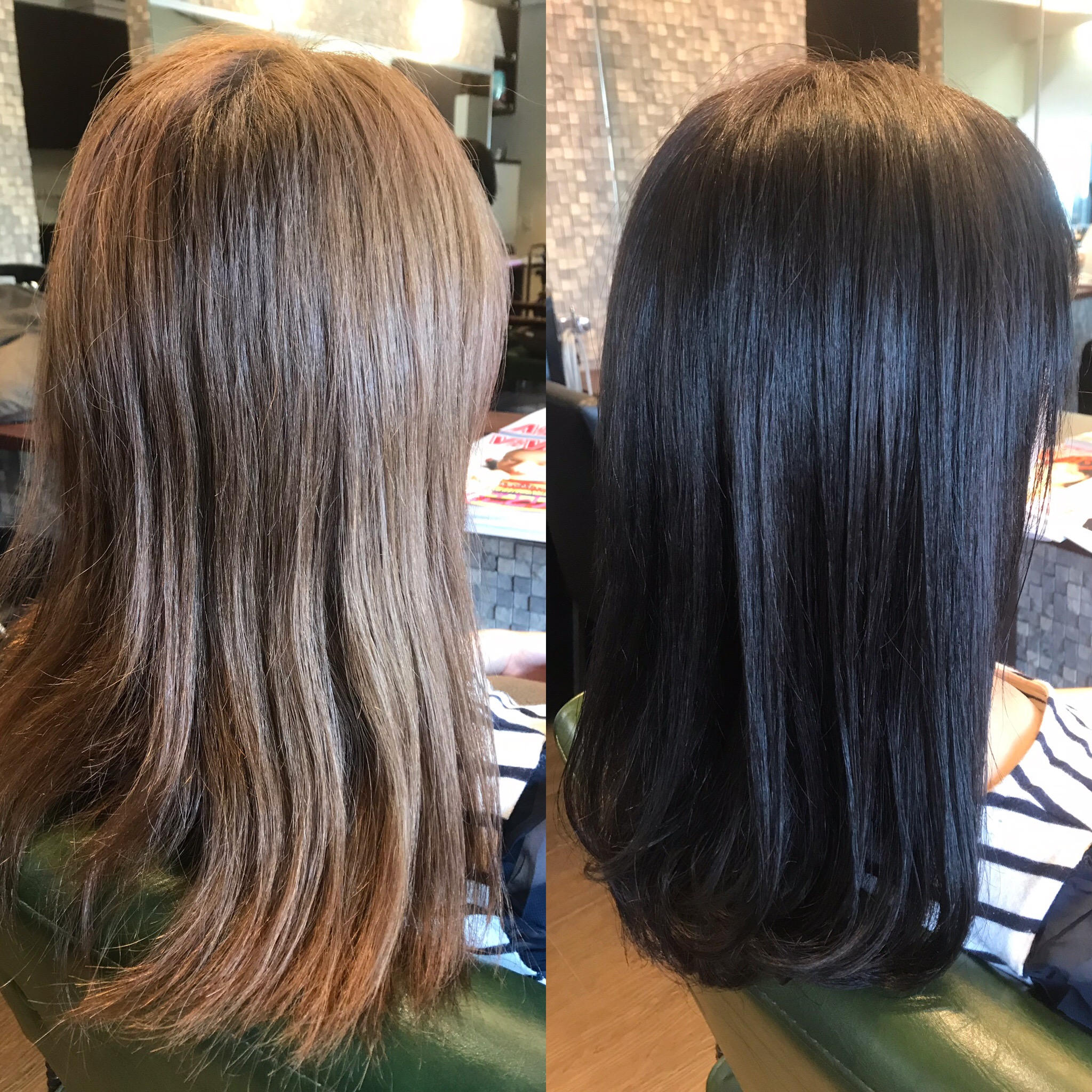 金髪から暗髪へ 退色が早くヘアカラーの色持ちでお悩みの方は暗めの髪色もオススメです Shota Sato Net